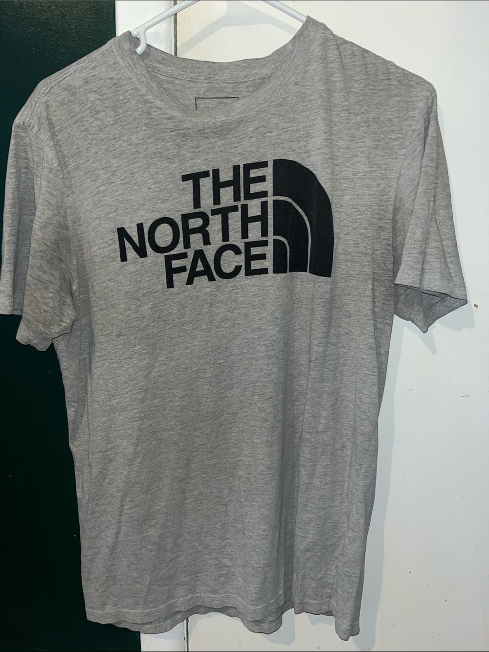The North Face Gray Logo Short-Sleeve Tee